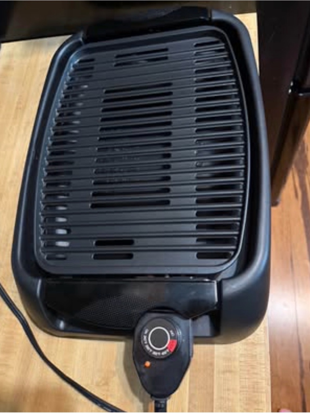 Electric Indoor Grill in Black